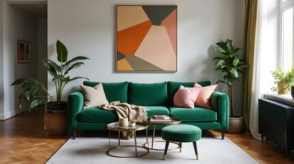 Fototapeta premium modern living room