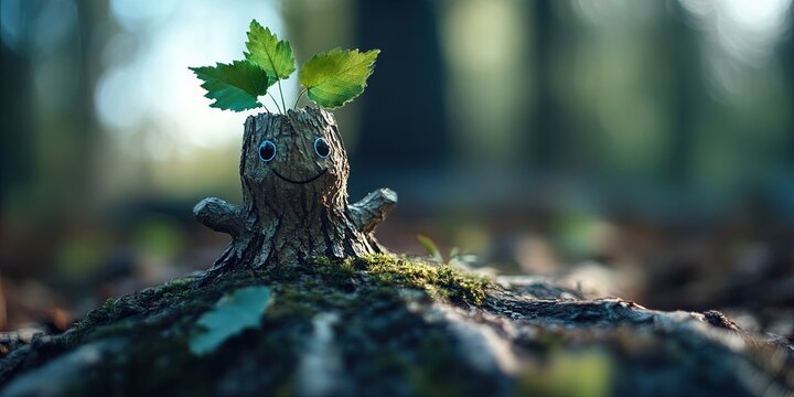 arbor day concept for the environmental themed holiday