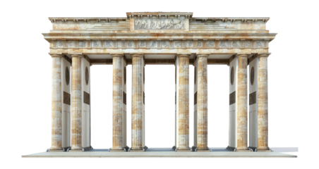 PNG Brandenburg Gate architecture brandenburg gate.