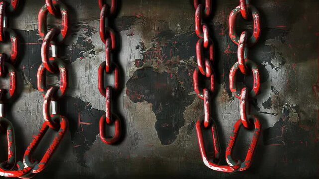 Slave trade journey: captivity pain, chained existence, racial bias, human trafficking, enslaved lives, oppressive practice, freedom lost, ownership cruelty, systemic racism, inhuman legacy.