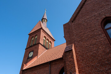 Fototapeta premium Transfiguration Cathedral in Kaliningrad, Church of St. Adalbert.