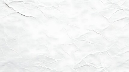 Fototapeta premium Textured white paper background with creases.