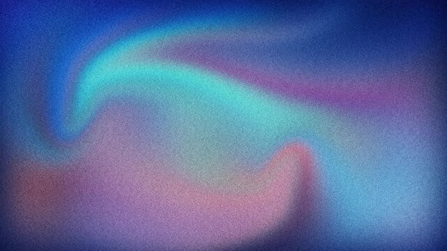 Blue purple violet abstract gradient background waved liquid fluid swirl pattern noise grain texture vintage retro effect