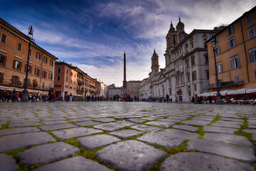 Roma citta eterna dell'arte e architettura: Piazza Navona