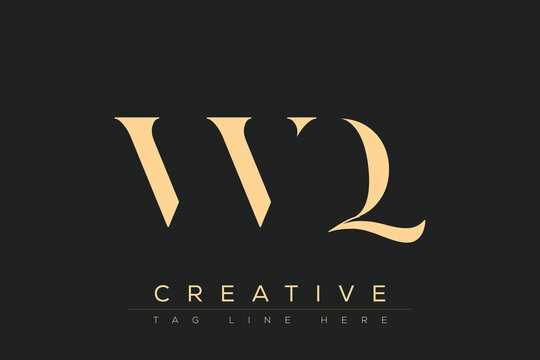 VVQ abstract letter logo design. This logo is designed by three abstract letters.