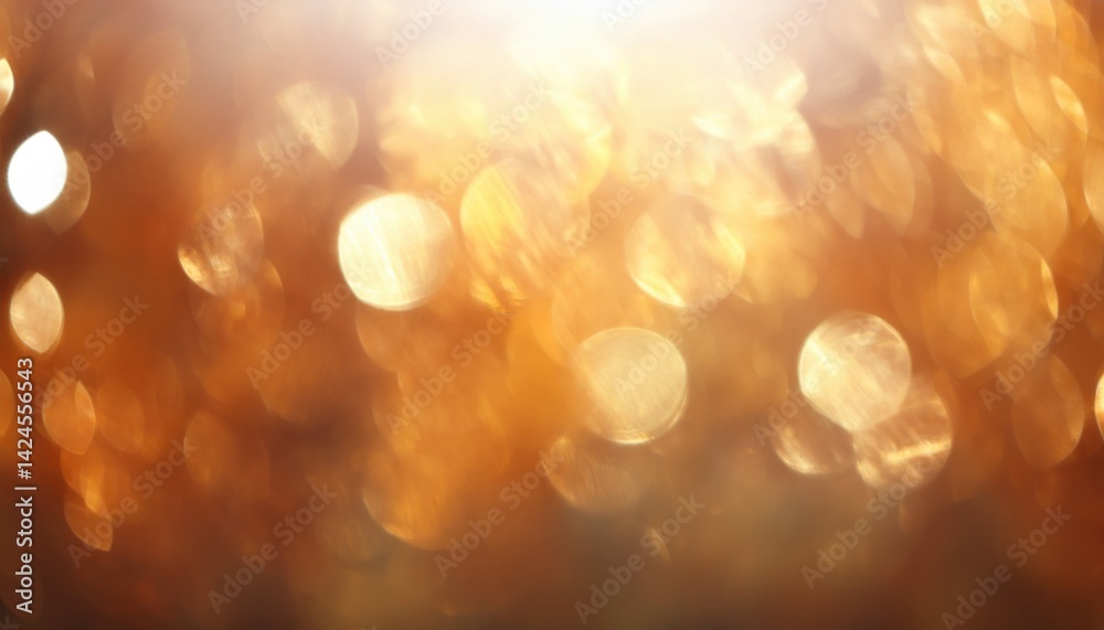 Poster golden bokeh texture abstract halloween background for web design, branding, and print media