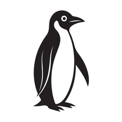 Naklejka premium penguin vector illustration