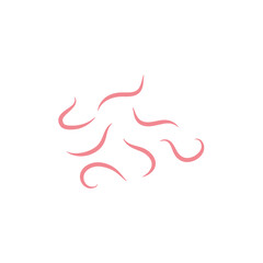 Worms intestinal icon