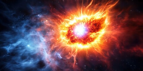 gamma ray bursts in space -