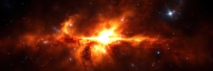 gamma ray bursts in space -