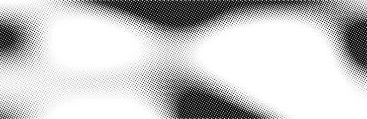 Gradient comic dot background noise pattern grid vector wave. Overlay effect bitmap pixel vintage grain cartoon design retro duotone bg. Halftone graphic texture white paper manga abstract gritty spot