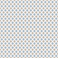 Seamless Retro Pixel Art Pattern in Blue
A digitally crafted seamless pixel pattern featuring alternating light blue and peach geometric motifs on a black background. Ideal for textile design, wallpap