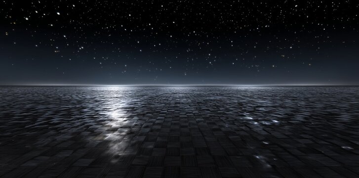 The space background is a 360-degree high-detailed environment with stars, available as a panorama and 360° HDRI map in equirectangular projection and spherical panorama format