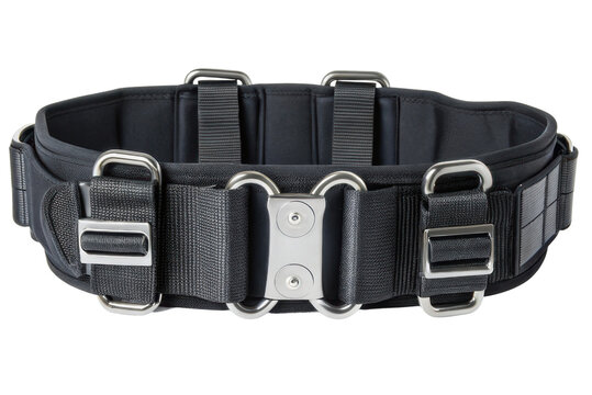 Durable and adjustable utility belt for outdoor activities and heavy-duty tasks in various settings