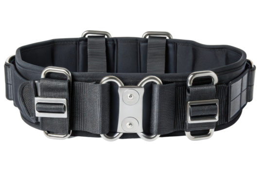 Durable and adjustable utility belt for outdoor activities and heavy-duty tasks in various settings