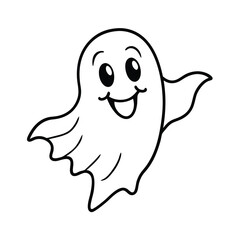 Ghostly Goodie Halloween Clipart 