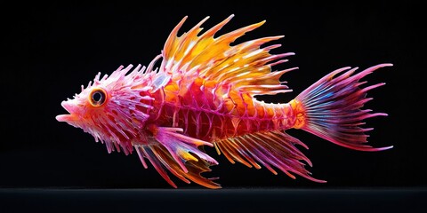 Fototapeta premium photo of horse fish hybrid 