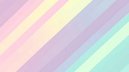 Fototapeta premium Pastel Diagonal Stripes Background. (1)