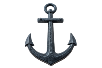 Classic anchor design for nautical themes and maritime decoration purposes