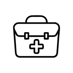 Icon of a doctorchest / first aid kit