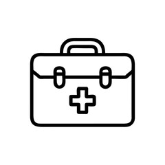 Icon of a doctorchest / first aid kit