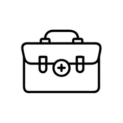 Icon of a doctorchest / first aid kit