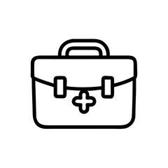 Icon of a doctorchest / first aid kit