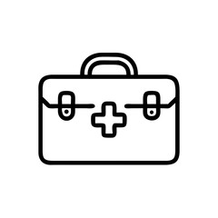 Icon of a doctorchest / first aid kit
