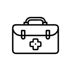 Icon of a doctorchest / first aid kit