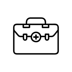 Icon of a doctorchest / first aid kit