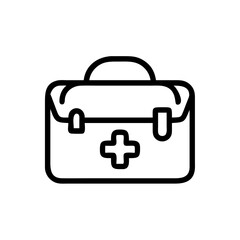 Icon of a doctorchest / first aid kit