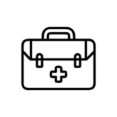 Icon of a doctorchest / first aid kit