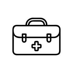 Icon of a doctorchest / first aid kit