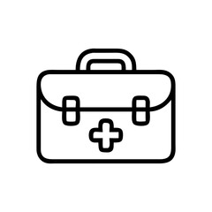 Icon of a doctorchest / first aid kit