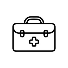 Icon of a doctorchest / first aid kit