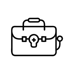 Icon of a doctorchest / first aid kit