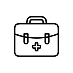 Icon of a doctorchest / first aid kit