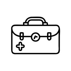 Icon of a doctorchest / first aid kit