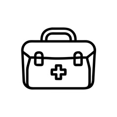 Icon of a doctorchest / first aid kit