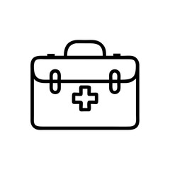Icon of a doctorchest / first aid kit