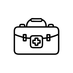 Icon of a doctorchest / first aid kit