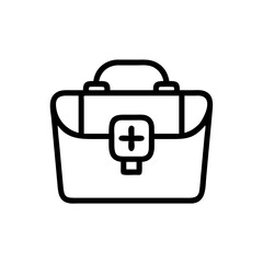 Icon of a doctorchest / first aid kit