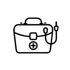 Icon of a doctorchest / first aid kit