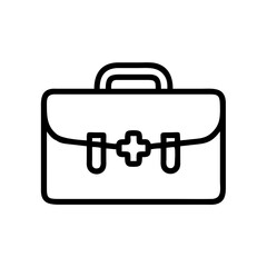 Icon of a doctorchest / first aid kit