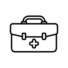 Icon of a doctorchest / first aid kit