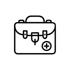 Icon of a doctorchest / first aid kit