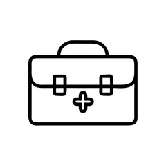 Icon of a doctorchest / first aid kit