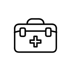 Icon of a doctorchest / first aid kit