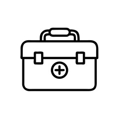Icon of a doctorchest / first aid kit