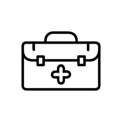 Icon of a doctorchest / first aid kit